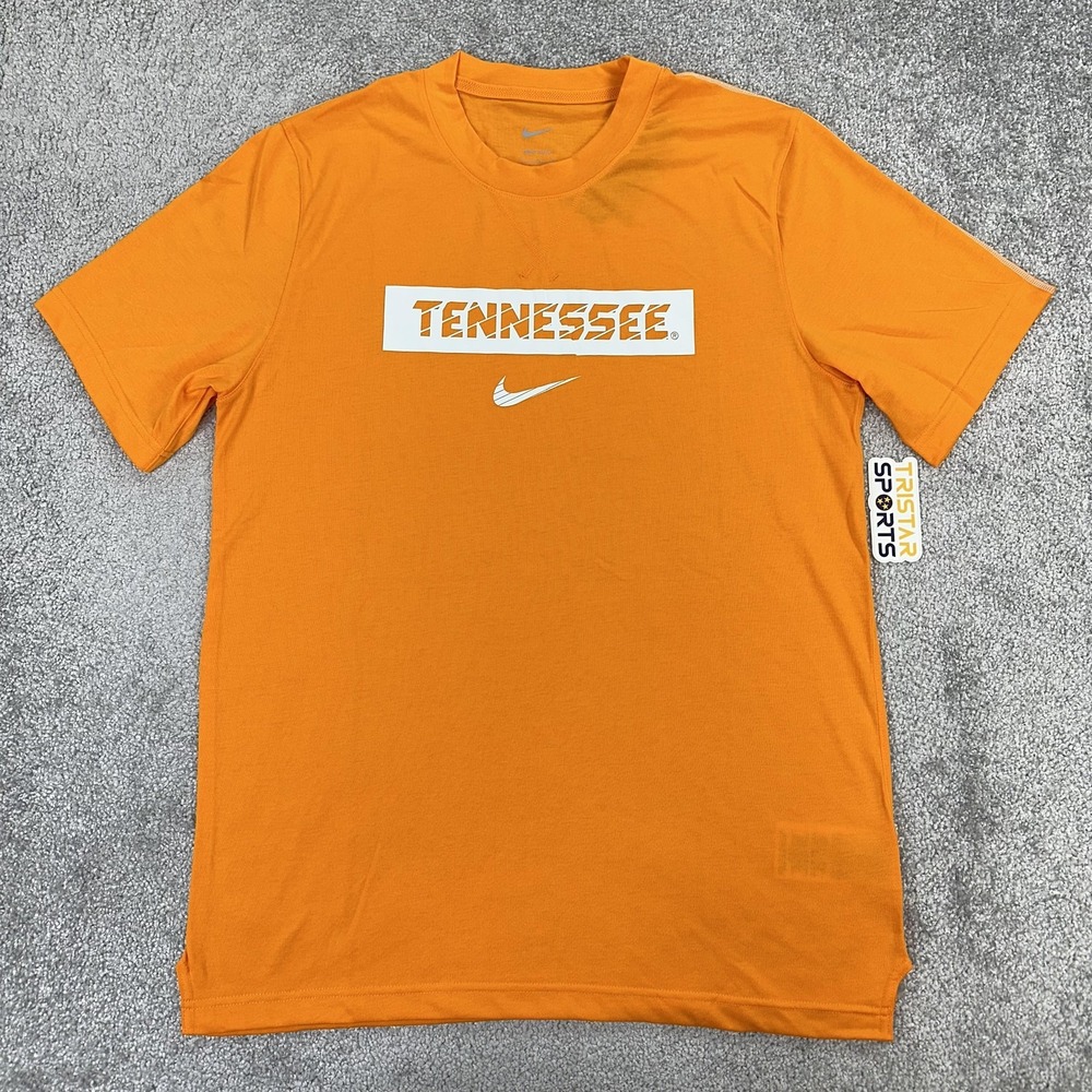 Tennessee Volunteers Shirt Mens Large Orange Nike Dri Fit Tee Team Issue Vols